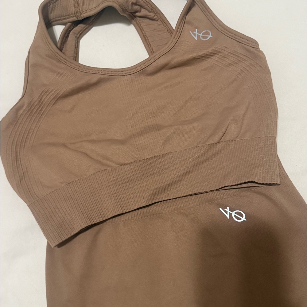 Stylish Tan Sports Bra